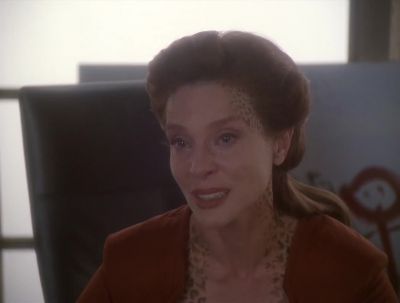 This isn't my fault, is it Ezri? - Star Trek: Deep Space Nine