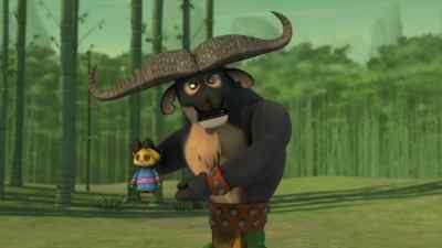 - This isn't your fight, panda.
- Then how am I winning it... - Kung Fu Panda: Legends of Awesomeness