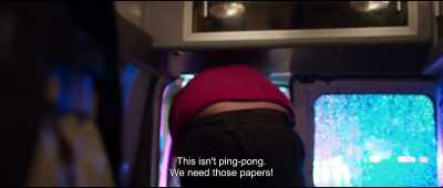 This isn't ping-pong.
We need those papers! - Midnight Family