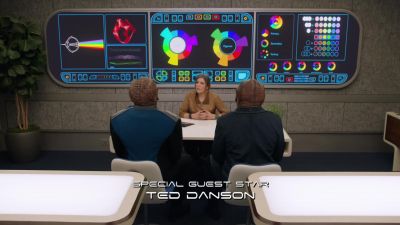This isn't the first time
that Topa's been disrespectful - The Orville