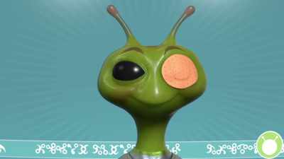 This is Ixbee,
reporting from the most mixed up, - Alien TV