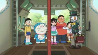 This is just the cockpit. - Doraemon the Movie: Nobita's Sky Utopia