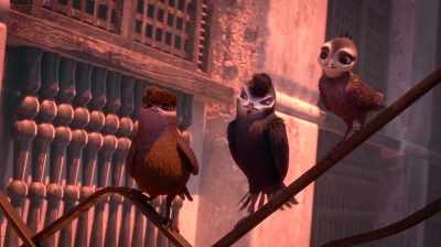 This is Kalifa and her brothers
Poncho and Yusuf - Manou the Swift