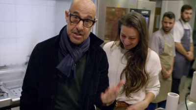 This is Karen who works with us, - Stanley Tucci: Searching for Italy