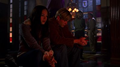 This kid sounds dangerous. I've got the gate down and the alarm on. - Smallville