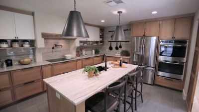 This kitchen, we've really
just opened up this whole space. - Fixer Upper: Behind the Design