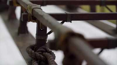 This lashing technique using rawhide - Aussie Inventions That Changed The World