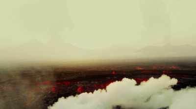 This lava formed a vast plateau - Mars: One Day on the Red Planet