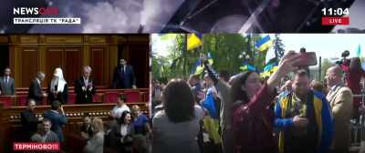 This law immediately
provoked sharp criticism, - Revealing Ukraine