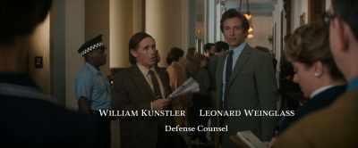 This is Leonard Weinglass, - The Trial of the Chicago 7