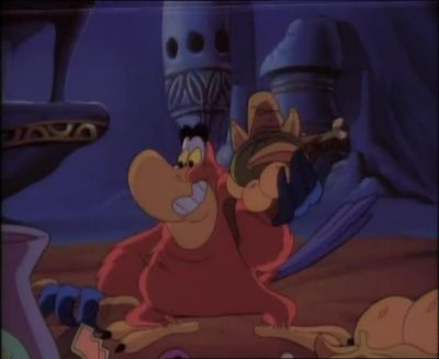 This Liberator
racket's not bad, eh? - Aladdin