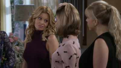 This is like
a cheesy romance novel come to life. - Fuller House