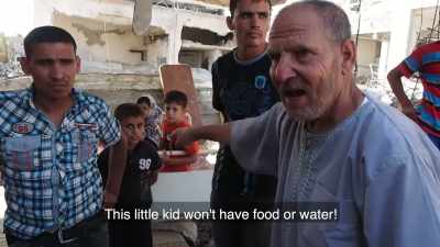This little boy will have no food or water! - Killing Gaza