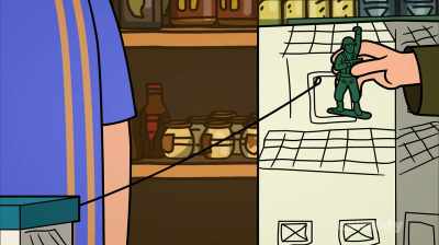 This little guy,
our thrill-seeking hero, - Corner Gas Animated