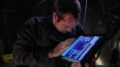 This little keyboard
is killing me. - Stargate Atlantis