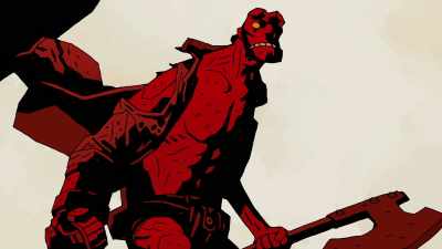 This little King of Hell is
just a regular blue-collar guy. - Mike Mignola: Drawing Monsters