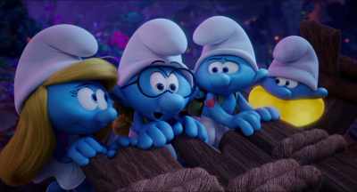 This little place right here
is all Bryan Andrews' idea. This interruption. - Smurfs: The Lost Village
