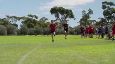 This little sports day
at this tiny state school - Miriam Margolyes: Australia Unmasked