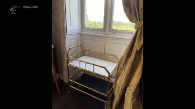 - This is lovely, because
it's faux bamboo, I guess, - Escape to the Chateau: Make Do & Mend