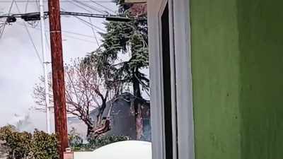 This massive explosion
was caused by fireworks ‐‐ - Neighborhood Wars