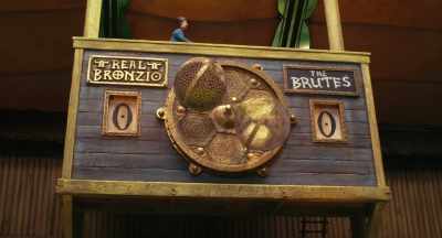 This may be
an uneven contest, Brian, - Early Man