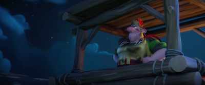 This means that they have no more peas.
Our plan has finally worked! - Asterix: The Secret of the Magic Potion