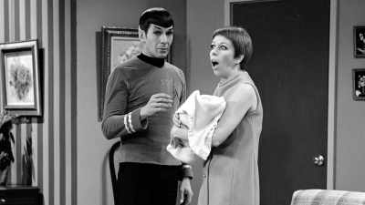 This meant that I left
the studio at 5:00 or 6:00
on Friday night. - For the Love of Spock