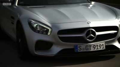 This is Mercedes' current
supercar, the AMG GT S. - Paul Hollywood's Big Continental Road Trip