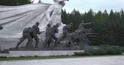 This monument is a gateway
to the sacred ground. - Into the Inferno