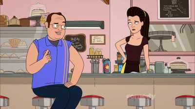 This morning, I did one squat, - Corner Gas Animated