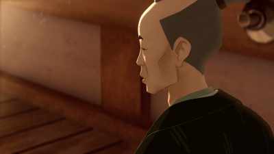This morning, I made indelicate mention, - BLUE EYE SAMURAI