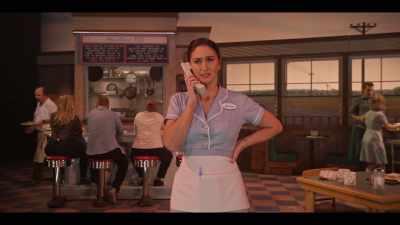 This morning, um,
I'm bleeding a little bit. - Waitress: The Musical