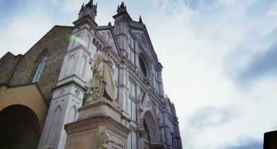 This morning, we visited the Santa Croce, - Van Gogh: Of Wheat Fields and Clouded Skies