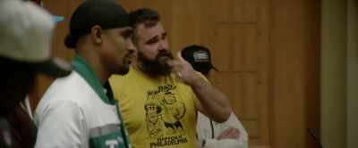 This motherfucker, a system
fucking quarterback? - Kelce