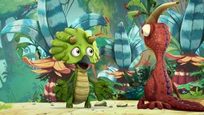 This music is not soft and gentle! - Gigantosaurus