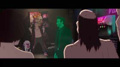 This must be
the warden's secret quarters. - Marvel's Hit-Monkey