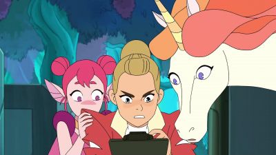 -This must be where they're keeping them.
-What do we do? - She-Ra and the Princesses of Power