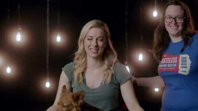This is my assistant Emily.
She also goes by Baby Arm. - Iliza Shlesinger: Over & Over