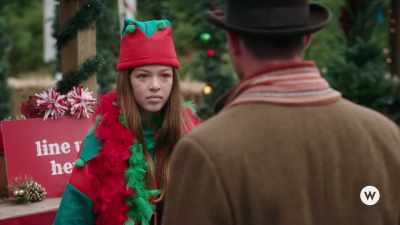 This is my daughter, Chloe.
Chloe, say hi. - A Magical Christmas Village