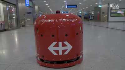 This is my favourite, my robot. - World's Busiest Train Stations