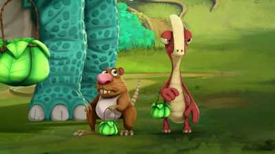 This is my first treasure hunt.
I hope I'm good at it. - Gigantosaurus