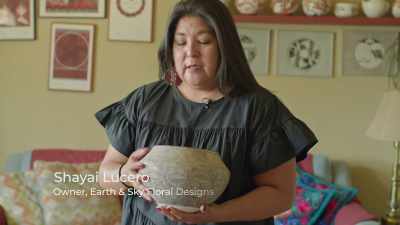 This is my grandma Lucy Lewis's pot. - Jews of the Wild West