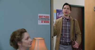 - This is my office.
- Yeah. - Lady of the Manor