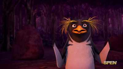This is my one big chance
to get off Pen Gu - Surf's Up 2: WaveMania