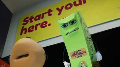 This is my place,
and I don't give a shit what you need. - Sausage Party: Foodtopia