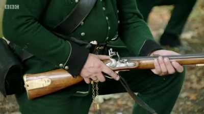This new unit could shoot
from such a distance - Sword, Musket & Machine Gun: Britain's Armed History