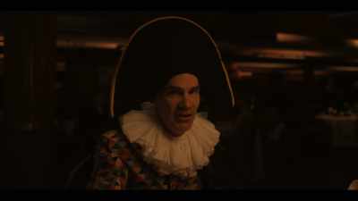 This, no doubt, is why
he hides his face. - Haunting of the Queen Mary