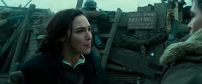 This is No Man's Land DianaIt means no man can cross it all rightThis battalion has been here for nearly a yearand they barely gained an inchBecause on the other side there are a bunch of Germanspointing machine guns at every square inch of this placeThis - Wonder Woman