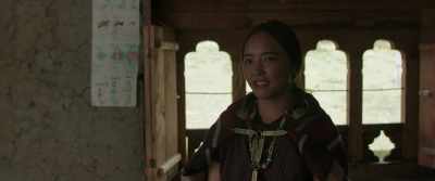 This is Norbu. He is our oldest yak. - Lunana: A Yak in the Classroom