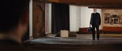 No But I mean this is not a place for a priest FatherYou shouldn't be hereLAUGHING We might need to work on your sales pitch sonThe El Royale no place for a priest - Bad Times at the El Royale